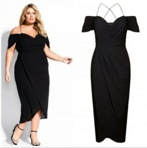 NEW City Chic | Entwine Maxi Cocktail Dress M/18